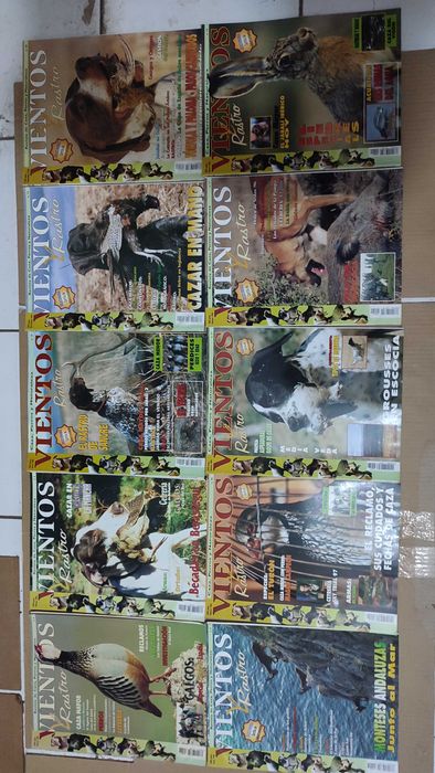 Lote 23 Revistas de Caça Vientos y Rastro