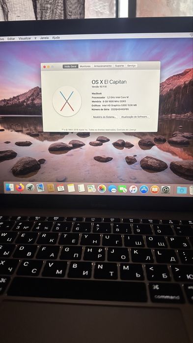 Macbook 12 polegadas Intel HD Graphics