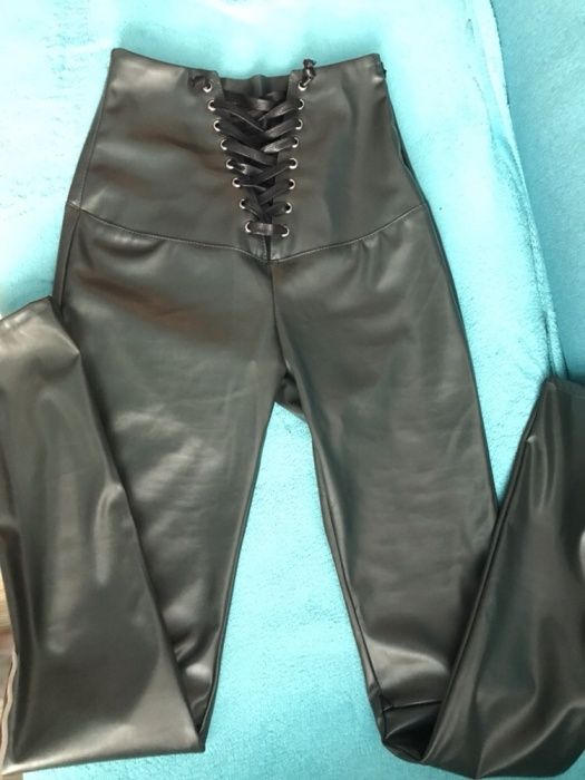 Лосины эко-кожа