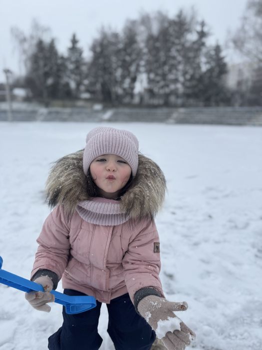 Зимова курточка Teplee net 92-98