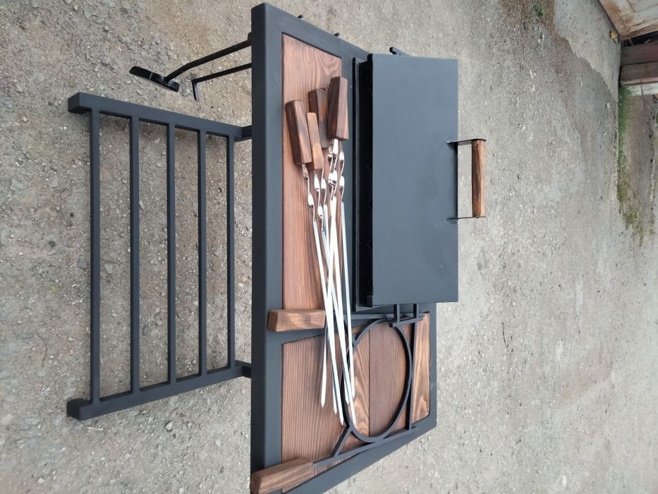 Мангал в стилі Лофт