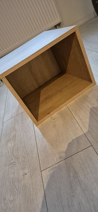 2 szt półki szafki kwadraty kubełki