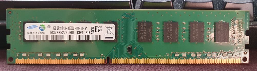 8gb ddr3 1333mHz (2x4gb)