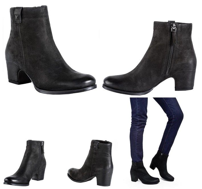 Ботильйони (напівчоботи) ECCO шкіряні (eu 40-41, us 9-9.5)