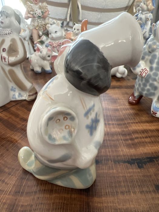 Figurka porcelanowa sygnowana PRL kucharz