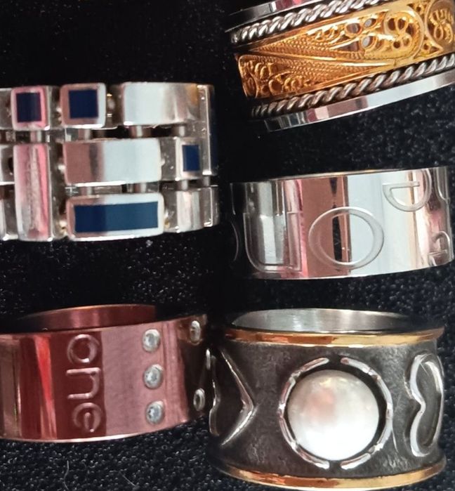 Aneis one swatch novos
