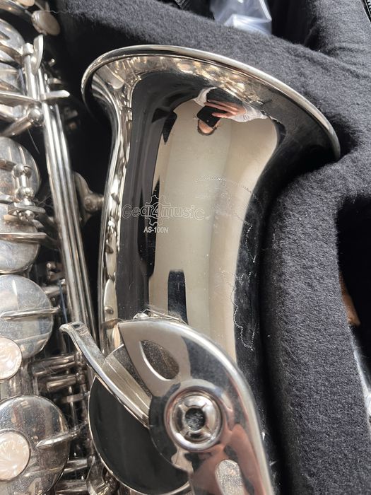 Saxophone (saksofon) Alto niklowo AS-100