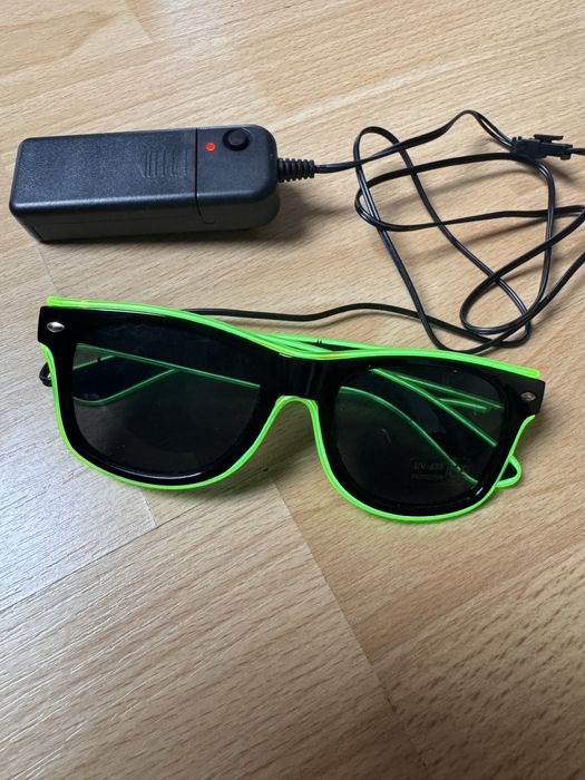 Świecące okulary LED