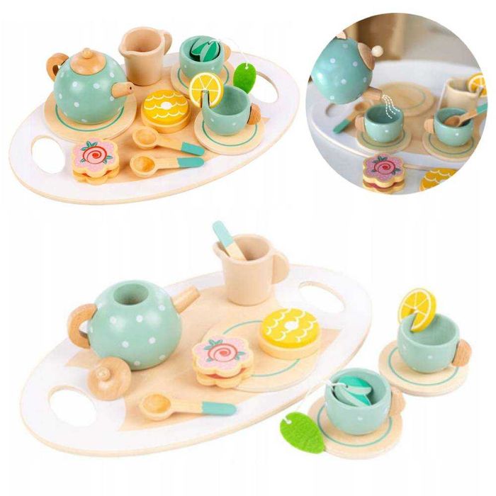Serwis herbaciany dla dzieci serwis do herbaty kawy zestaw na prezent