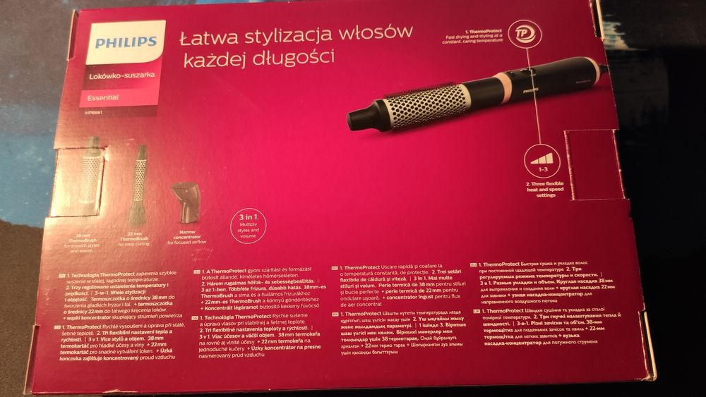 HP8661/00 Lokòwko Suszarka