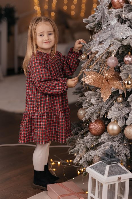 Святкова новорічна сукня дитяча від Zara  110 см