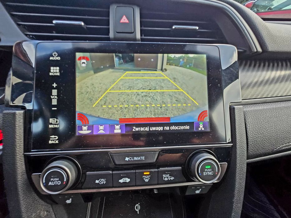 Honda Civic ASO, Bezwypadek, FULL OPCJA, europejska  ,KAM ,BLIS ,LED, ZNAKI,RADAR