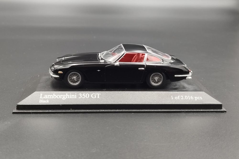 1:43 Lamborghini 350 GT Black Minichamps