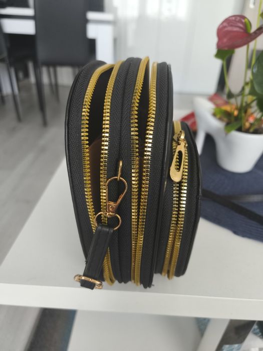 Torebka, rowerówka mała na ramię Forever Queen, czarna stan jak nowy