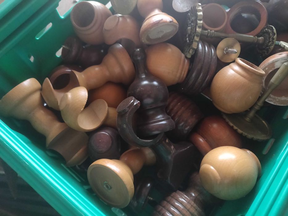 tampas para varões de cortinados