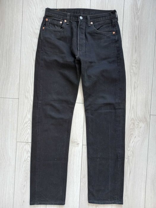 spodnie Levis 501 w33  l34 czarne