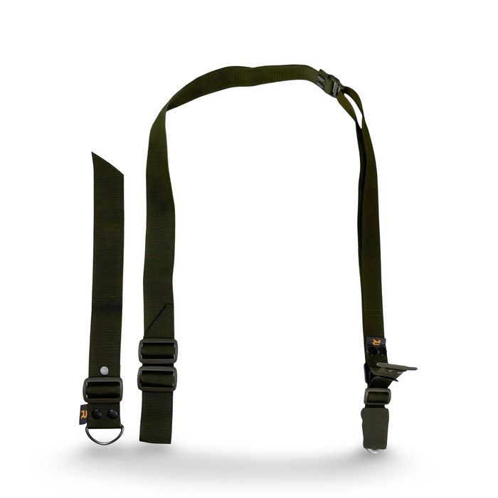 Збройовий ремінь одно-двоточковий з додатковим кріпленням