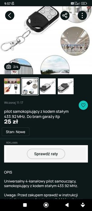 Pilot samokopiujący 2 sztuki