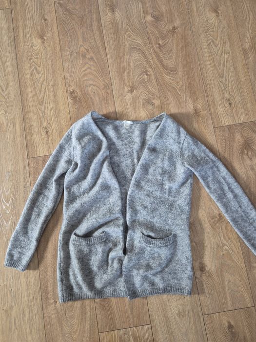 Sweter Moher Wełna H&M S/M