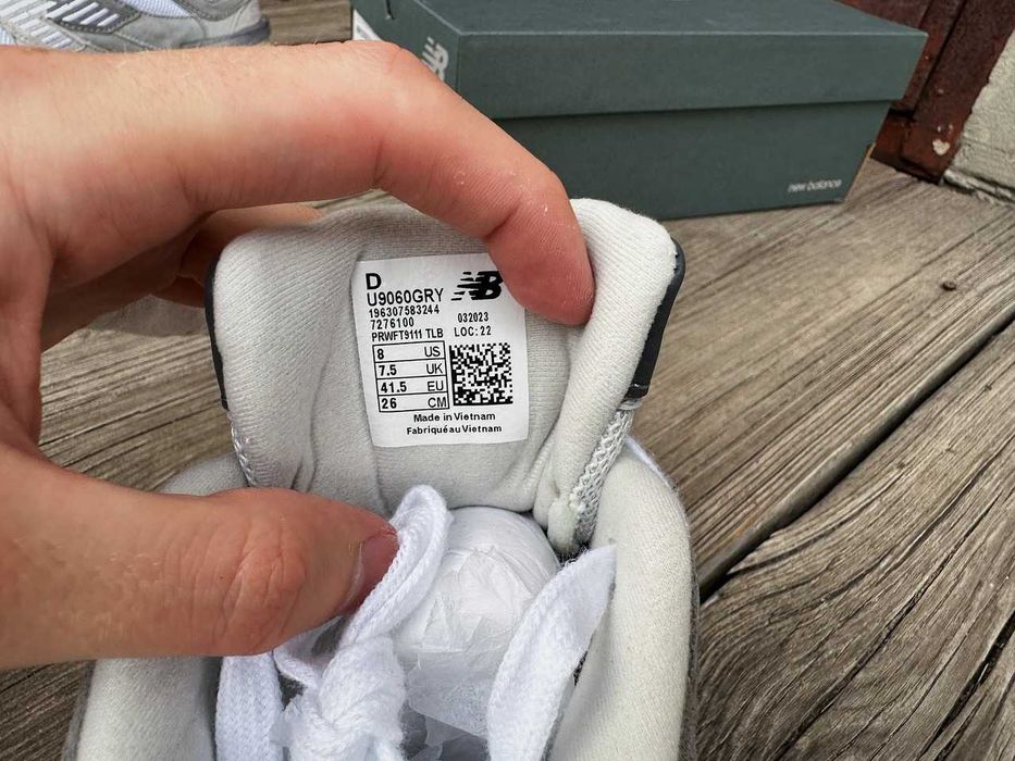 Останній 41/42 розмір / Кроссовки New Balance 9060 Rain Cloud Grey / Чоловічі Кросівки NB / Нью Беланс