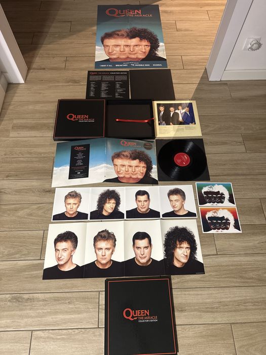 Queen - The Miracle 2022 Box Lp + 5CD + Blu-ray + DVD EMI Vinyl