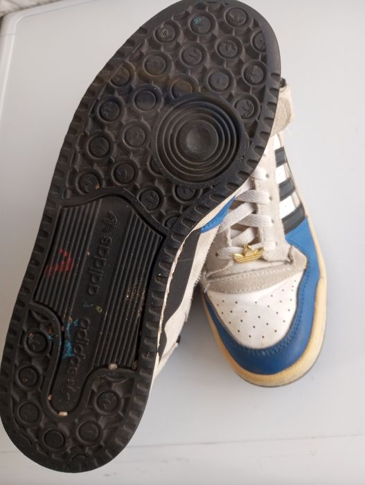 Adidas Forum Mid Cloud White / Royal Blue / Cloud White 38