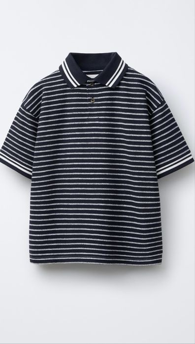 Поло футболка zara
