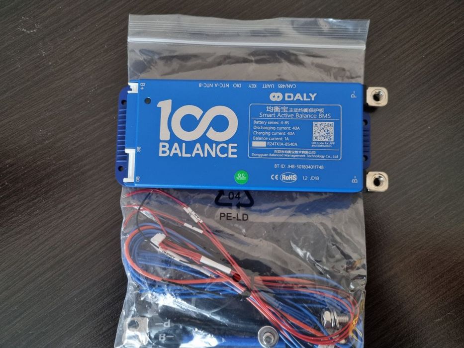 Daly 100 smart bms 8s 40A (bt, can)
