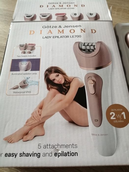 Depilator i golarka 2w1 Gotze&Jensen jak Nowa raz użyta