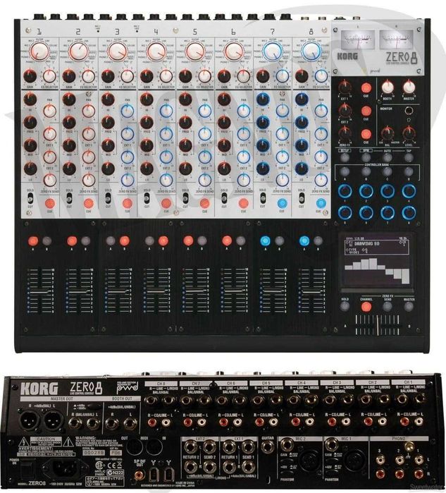 Korg Zero8 - mikser DJ interfejs nie Pioneer Ecler Rane Serato Traktor