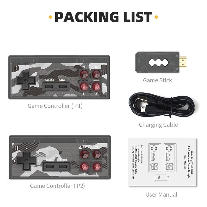 Consola retro com 1400 jogos