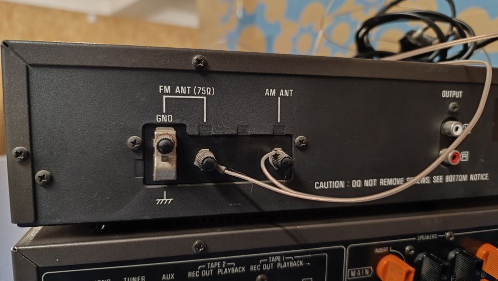 Amplificador Technics SU-Z11 e Sintonizador ST-Z11