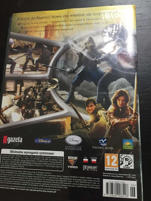 gra PC Opowieści z Narnii Książę Kaspian