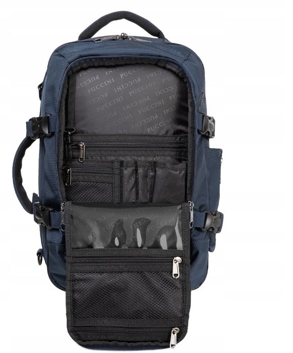 Plecak EasyPack Puccini PM90171-7A niebieski