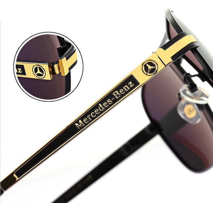 Óculos de sol Mercedes MB762 polarizados 4 cores disponíveis - NOVOS