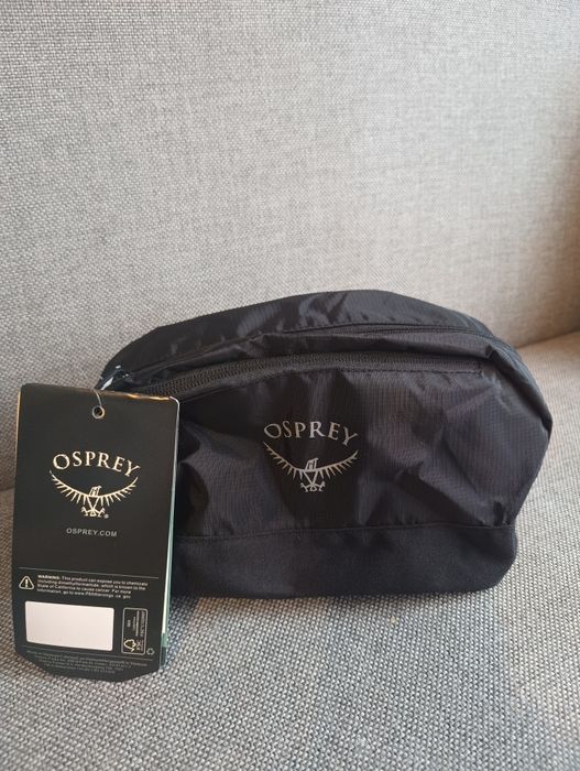 Kosmetyczka Osprey Daylite Toiletry Kit czarna  wodoodporna