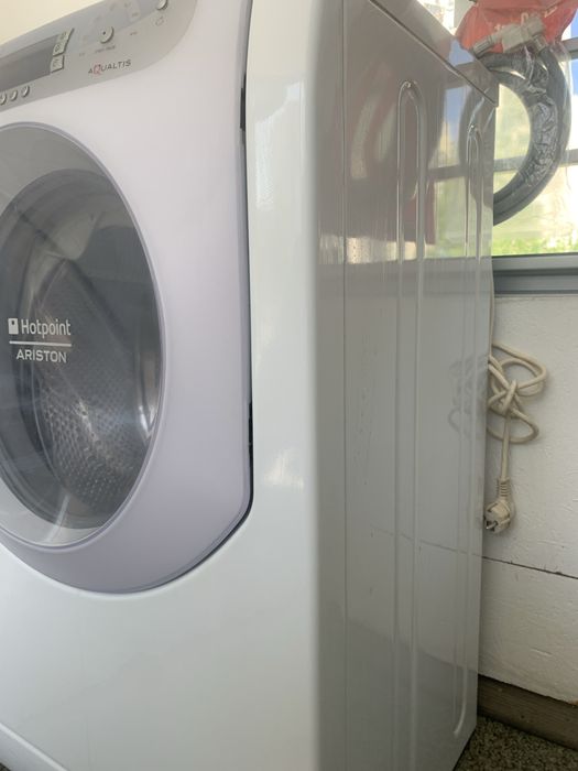 Продам пральну машину Ariston Hotpoint Aqualtis AQSD129, 5 кг. Вузька! Гарантія.