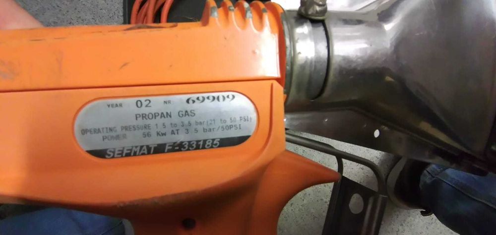 Opalarka pistolet Ripack 2000 do foli termokurczliwej