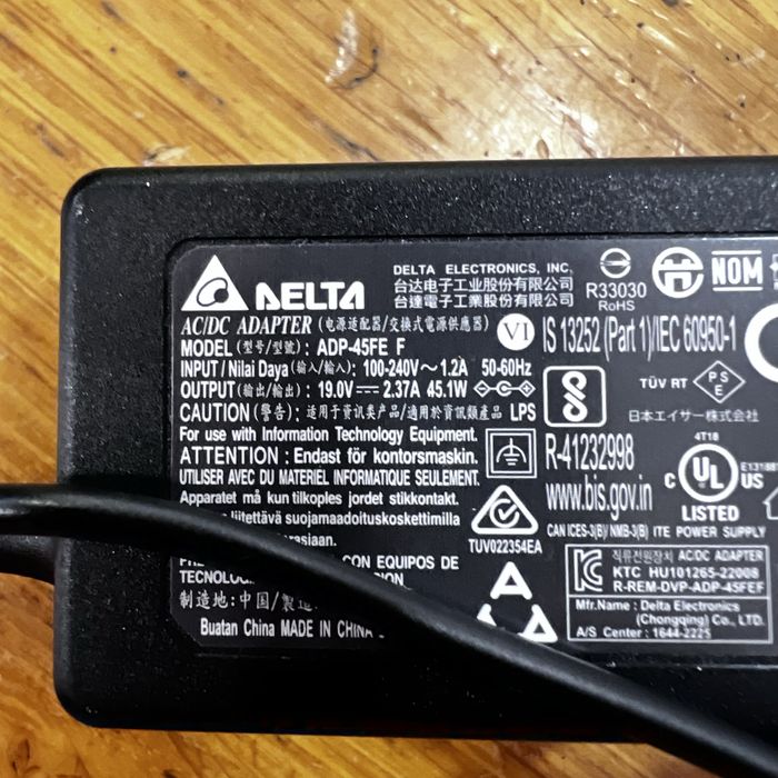 Carregador DELTA/ACER - 45W