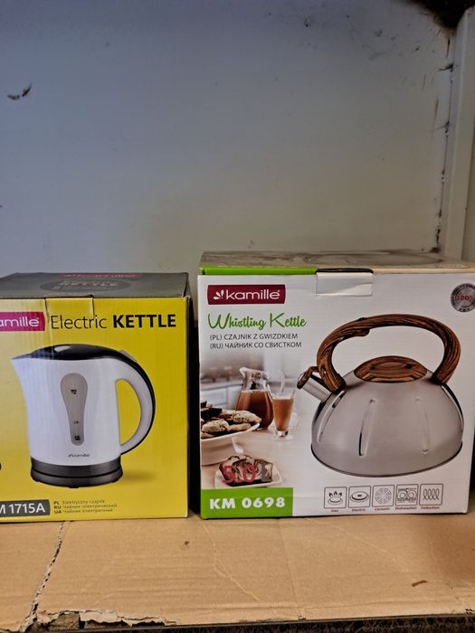 Чайник наплитний зі свистком Kamille