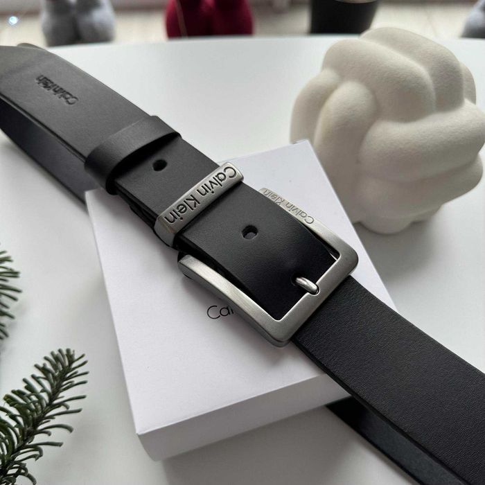 Ремень мужской кожаный 130 см / Пояс для штанов Натуральная кожа