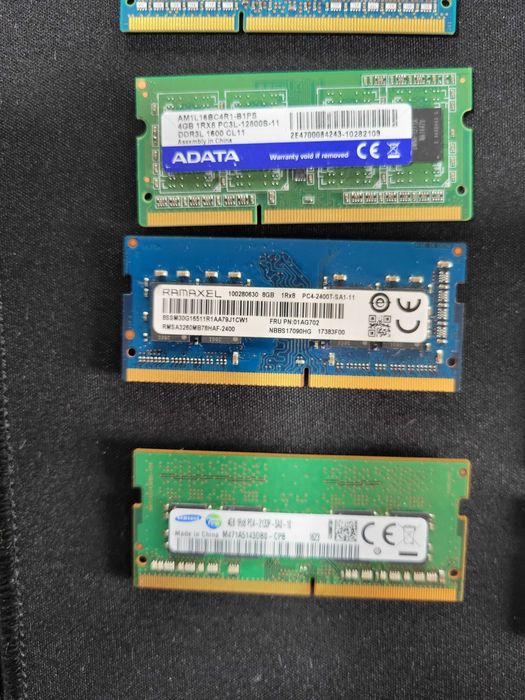 Memória pcs portáteis - diversas