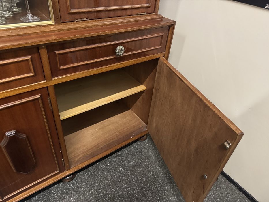 Movel sala cristaleira vintage