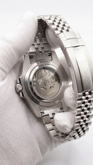 Seiko Mod Automático "Ice Blue" - Movimento NH35 (Novo)