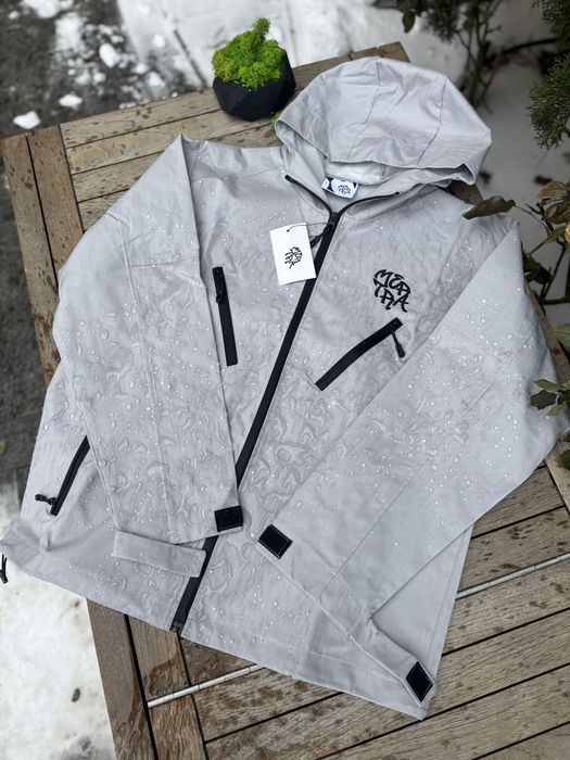 Вітрівка Mertra GORE-Tex сіра чоловіча ветровка Мертра мужская серая