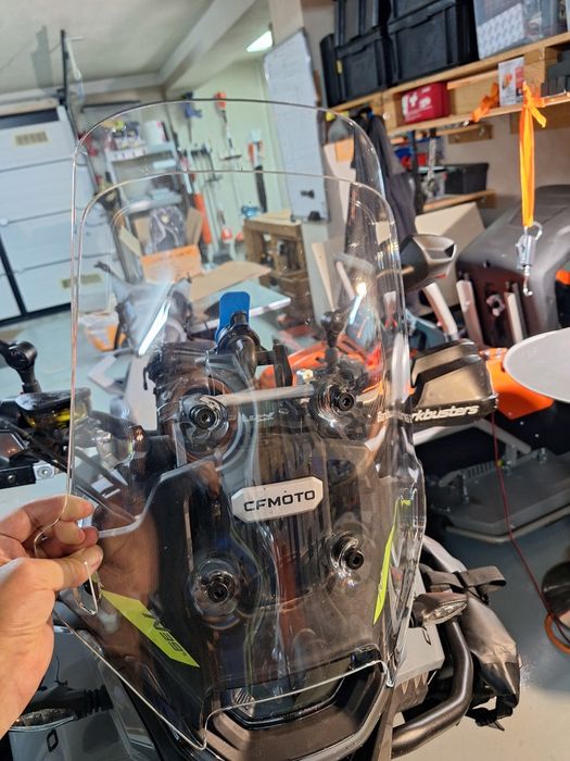 Para-brisas mais alto (40 cm) para CFmoto 450mt