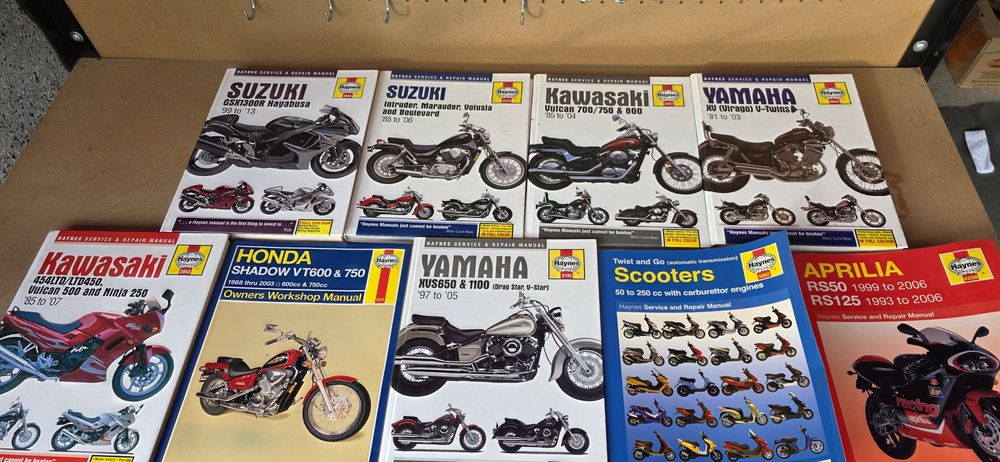 Manual Haynes honda kawasaki yamaha suzuki