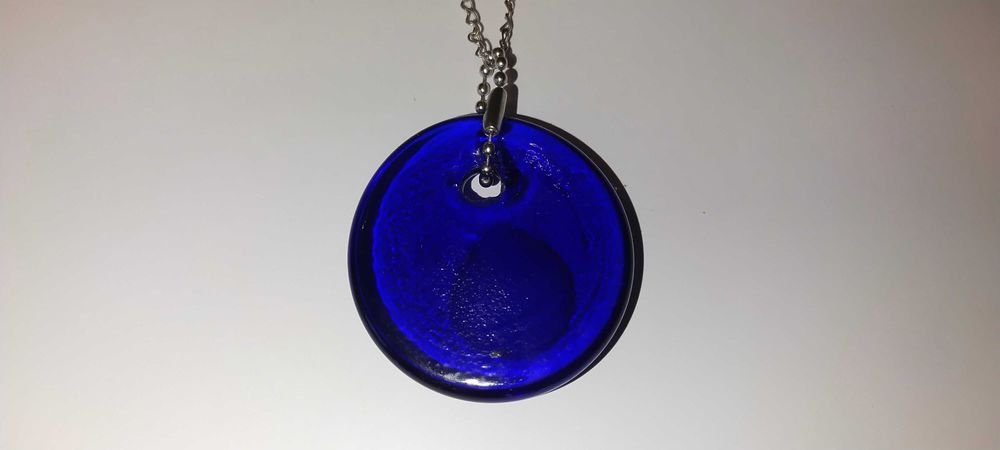 Кулон амулет медальон подвеска "Blue Eye"