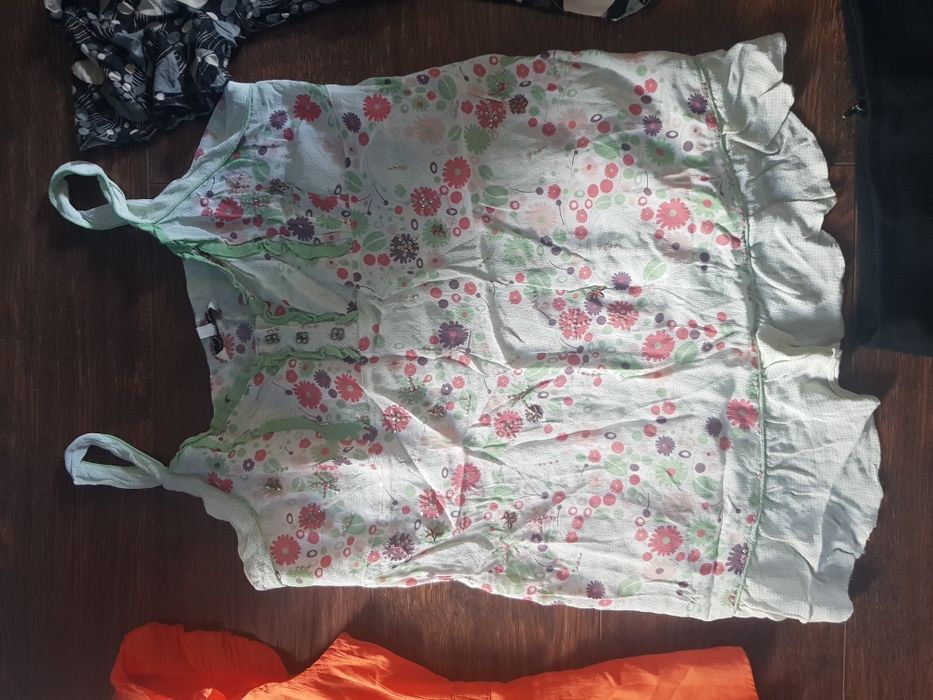 Ubrania roz 40 duze 38 bluzki, koszula spódnica