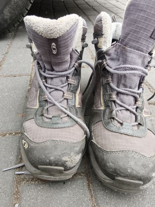 Buty trekkingowe Salomon Goretex 41.5 ocieplane